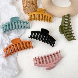 Acrylic Plain Hair Claw