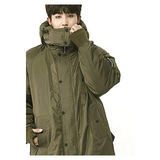 Couple Hooded Duck-down Puffer Jacket