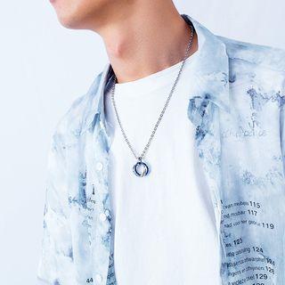Layered Ring Necklace