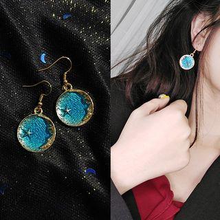 Non-matching Star Moon Earring