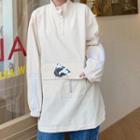 Panda Print Windbreaker