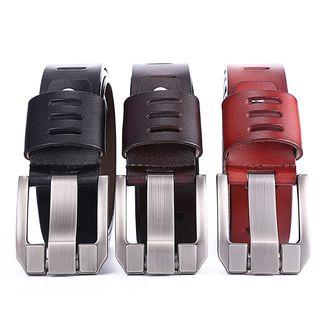 Genuine Leather Perforated Belt
