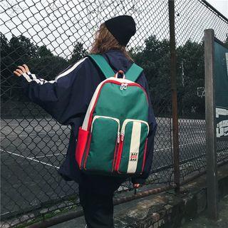 Lightweight Color Panel Backpack