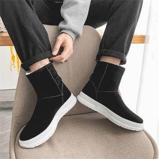 Hook & Loop Platform Short Boots
