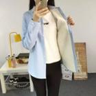 Fleece Lined Long-sleeve Jacket
