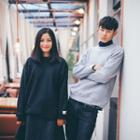 Couple Matching Plain Sweatshirt