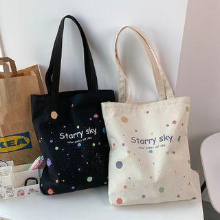 Galaxy Print Tote Bag