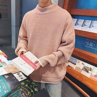 Couple Matching Plain Crewneck Sweater