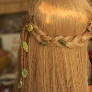 Crochet Leaf Headband