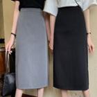 Plain Midi Skirt / Mini Skirt
