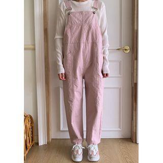 Pastel Baggy-fit Overall Pants