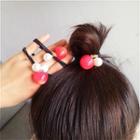 Cherry Hair Tie Red & Black - One Size