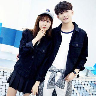 Couple Matching Button Down Jacket