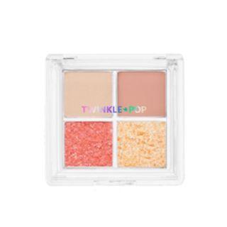 Clio - Twinkle Pop Pearl Flex Glitter Eye Palette - 5 Colors #04 Hey Pink