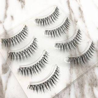 False Eyelashes (4 Pairs)  - One Size