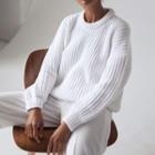 Long Sleeve Loose-fit Sweater