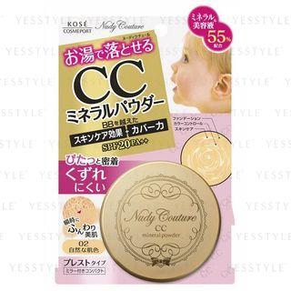 Kose - Nudy Couture Cc Mineral Powder Spf 20 Pa++ (#02 Natural Beige) 7g