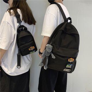 Graphic Patch Backpack / Sling Bag