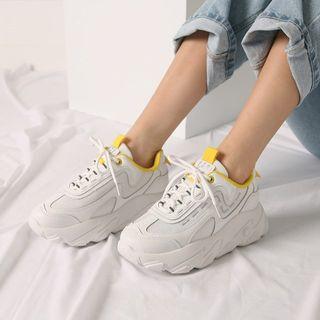 Lug-sole Running Sneakers