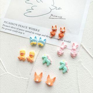 Low Poly Animal Resin Earring