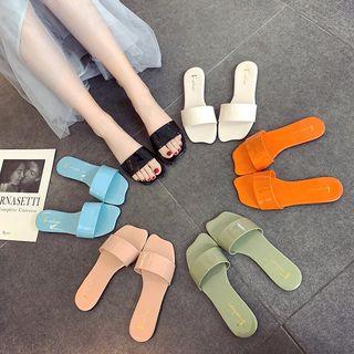 Square Toe Slippers