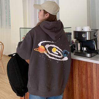 Planet Print Sweatshirt