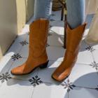Square-toe Cowboy Boots
