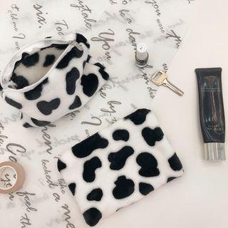 Cow Pattern Coin Pouch As Shown In Figure - One Size