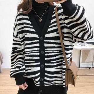 Zebra Cardigan