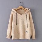 Hooded Sweater Khaki - One Size