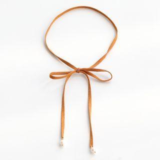 Bow Detail Choker