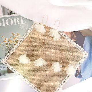 Lace Petal Dangle Earring