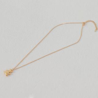 Bear Pendant Chain Necklace