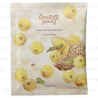 Vecua Honey - Wonder Honey Honey Dew Cream Bath Powder (yuzu And Honey) 35g