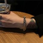 Flame Bracelet Silver - One Size