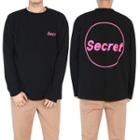 Plus Size Secret Letter Sweatshirt