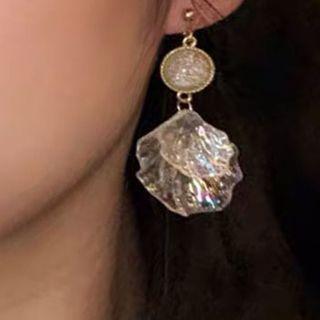 Acrylic Shell Drop Earring