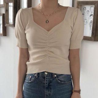 Short-sleeve Kit Crop Top
