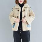 Plaid Woolen Thick Jacket