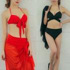 Set: Wrapped Bikini / Cover-up