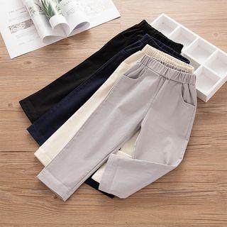 Cherry Detail Straight-fit Pants