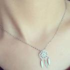 925 Sterling Silver Dream Catcher Pendant Necklace As Shown In Figure - One Size
