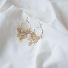 Flower Alloy Fringed Earring 1 Pair - Gold - One Size