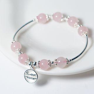 925 Sterling Silver Bead Bangle