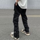 Straight-breasted Cargo Pants