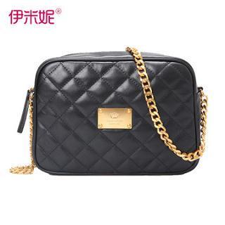Genuine Leather Quilted Cross Bag