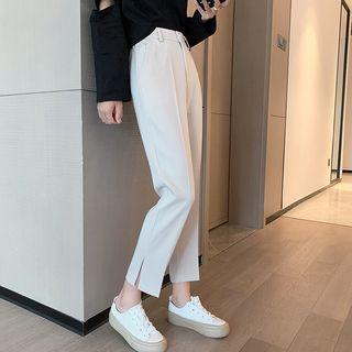 Crop Straight Leg Pants (various Designs)