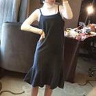 Ruffle Strap Dress