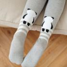 Panda Print Tights