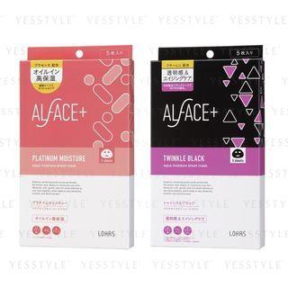 Alface+ - Black Aqua Moisture Sheet Mask 5 Pcs
